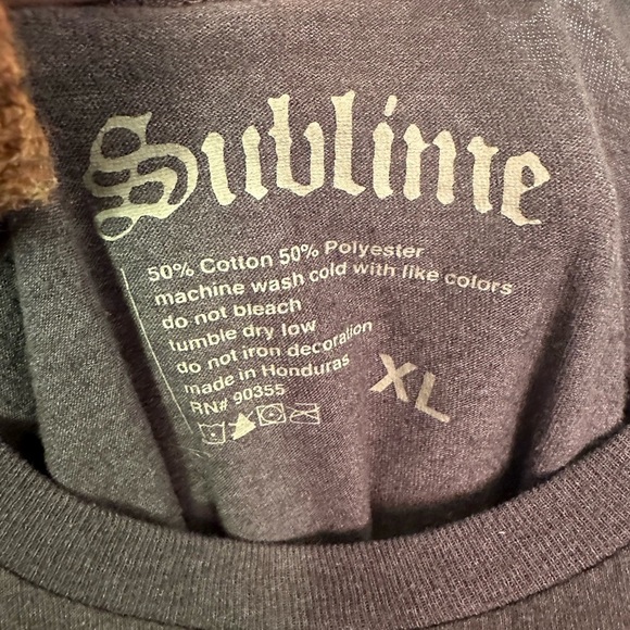 Sublime Adult XL Long Beach, California Graphic Tee - Picture 5 of 7
